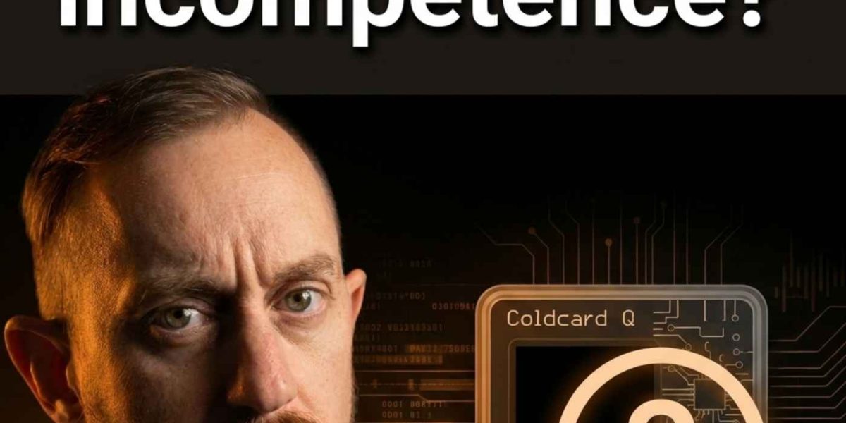 Was it all a “Retirement Attack”? (Coldcard Q&A P2)